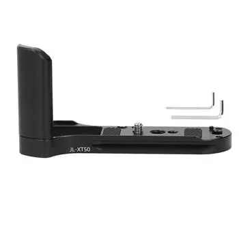 Ручка для камеры с быстросъемной площадкой 1/4 дюйма и 3/8 дюйма, отверстия для винтов, алюминиевый сплав, L-образная форма для камеры