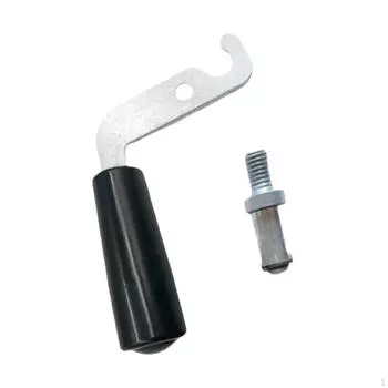 Ручка для каминной двери, ручка для печи, профессиональная простая установка, термостойкая прочная