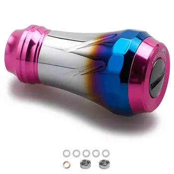 Ручка для катушки HEIGHTEN 20 мм 10 г 7 цветов для серии A, Aurora, тип A, тип S 70, авиационный алюминий, Shimano/Daiwa (Shimano) (Daiwa) (розовый) (5) розовый