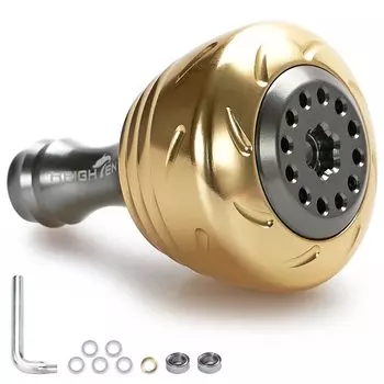 Ручка для катушки HEIGHTEN 30 мм, 4 цвета, Shimano Daiwa, общее использование (Shimano) Тип А (Daiwa) Серия барабанов типа S (Золото) (192)