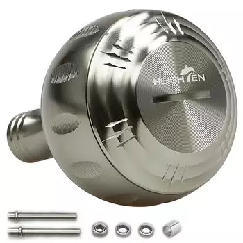 Ручка для катушки HEIGHTEN 45 мм Power Reel Shimano Daiwa General Harmer Series (45Серебро) (86)