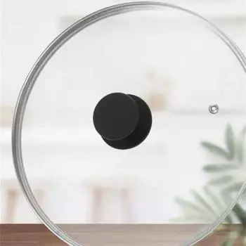 Ручка для крышки кастрюли силиконовая универсальная сменная ручка для кастрюли кухонная крышка для посуды ручки для крышки кастрюли черные кухонные принадлежности красный