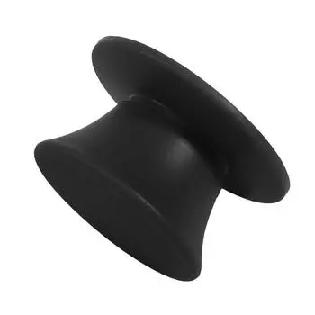 Ручка для крышки кастрюли, универсальная силиконовая ручка для крышки посуды, ручки для крышки кастрюли, чайника, ручка-держатель, изолированная, термостойкая, сменная крышка кастрюли One Size чёрный