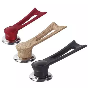 Ручка для крышки кастрюли, универсальная теплоизоляционная сменная пластиковая подставка, ручка для крышки рабочей кастрюли, кухонные принадлежности светло-коричневого