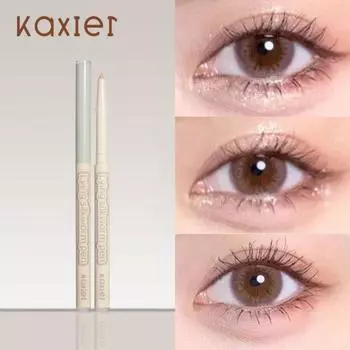 Ручка для лежачих шелкопрядов Bone Phase с двойной текстурой, осветляющие тени, матовые перламутровые тонкие блестящие тени для век