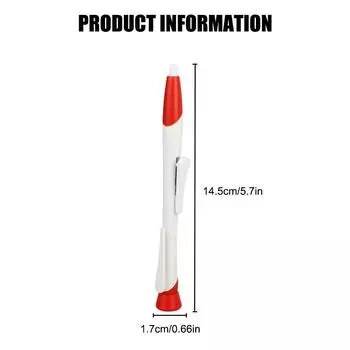 Ручка для ловли насекомых для домашних животных, против клещей и блох у собак, пинцет для удаления клещей с блохами, инструмент для удаления клещей у кроликов, инструменты для ухода за шерстью белый