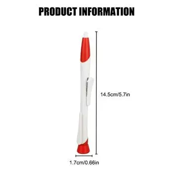 Ручка для ловли насекомых для домашних животных, против клещей и блох у собак, пинцет для удаления клещей с блохами, инструмент для удаления клещей у кроликов, инструменты для ухода за шерстью белый