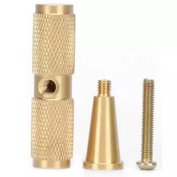 Ручка для мебели Современная простая легкая роскошная латунная одноотверстие для шкафа-купе