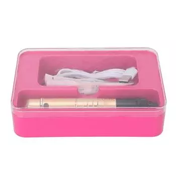 Ручка для микронидлинга, профессиональная ручка для удаления кожных меток с 2 сменными картриджами, игла для лица и тела