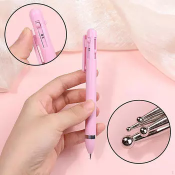 Ручка для нанесения точек на ногти Стразы Краска для поделок Многофункциональный инструмент для самостоятельного изготовления Подарки на день рождения розовый
