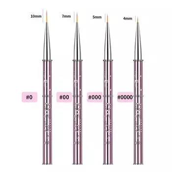 Ручка для ногтей Кисть для ногтей Розовая ручка Принадлежности для нейл-арта