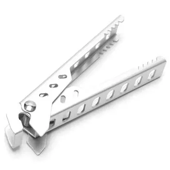 Ручка для плиты Grandios, маленькая, для кемпинга, многофункциональная, легкая, железная, для тарелок, захват для кастрюль, Mestin [2WAY] GD-MLTGRIP