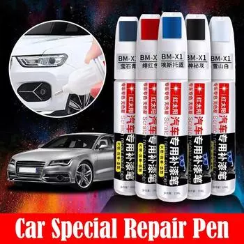 Ручка для подкраски автомобиля, средство для устранения царапин, подкрашивающий карандаш для Mitsubishi Eclipse Cross, средство для удаления царапин, аксессуары для ухода за лакокрасочным покрытием автомобиля рубиново-красный