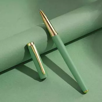 Ручка для подписи 0,5 мм, пишущая ручка, гладкая, портативная, нейтральная, гелевая ручка для студентов silver cap красный