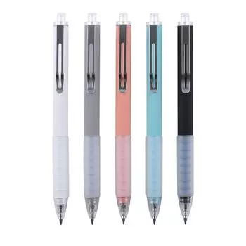 Ручка для подписи с пером 0,5 мм, упрощенная черная ручка, прочная нейтральная ручка для офиса белый