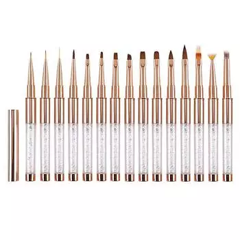 Ручка для подводки ногтей Кисть для водяного сверла Кисть для рисования своими руками Ручка для рисования УФ-гель Кисть для дизайна ногтей Специальная ручка