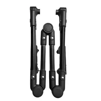 Ручка для походной тележки, регулируемая на 180 градусов, складная, ручка для толкания, садовая тележка для улицы, тележка для продуктов, аксессуары для толкания-тяги