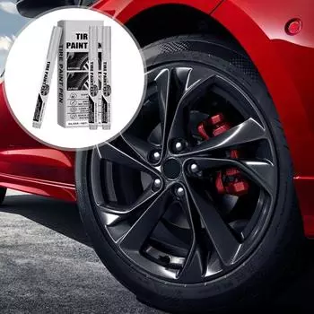 Ручка для покраски автомобильных шин, серебряная ручка для ремонта краски, 3 шт., многофункциональная краска для автомобилей, краска для ремонта царапин, автомобильная краска для шин