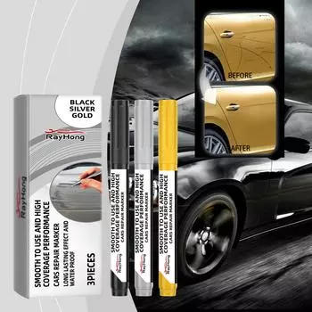 Ручка для ремонта царапин на автомобильной краске, ручка для быстрого восстановления цвета автомобиля, удобная ручка для ремонта краски автомобиля, ручка для ремонта автомобиля 4,5 мл One Size