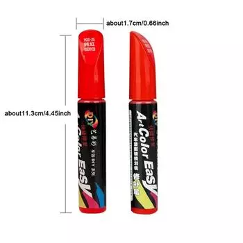 Ручка для ремонта граффити на автомобиле. Кисть для покраски автомобиля. Аппликатор для удаления прозрачной ручки. Уход за автомобилем. Автомобильные аксессуары. серебряный