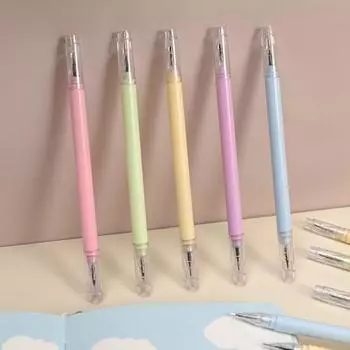 Ручка для резьбы, простой стиль, наконечник 0,5 мм, канцелярские принадлежности, ручка для резки бумаги, ручка для резки бумаги, ручка для резки бумаги, принадлежности для студентов фиолетовый