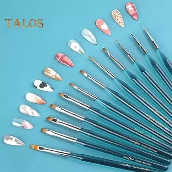 Ручка для рисования ногтей, удобная ручка, сделай сам, легко носить с собой, хороший УФ-гель-лак, гаджет для нанесения гель-лака, кисть для дизайна ногтей, товары из магазина маникюра