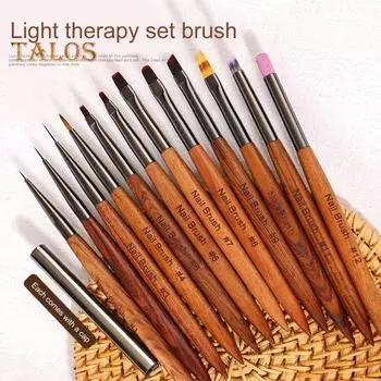 Ручка для рисования ногтей, удобная ручка, сделай сам, с крышкой, прочный лайнер для дизайна ногтей, ручка для фототерапии, женские поставки