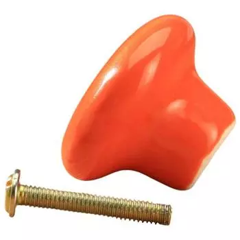 Ручка для шкафа Премиум-качества, практичная, красочная, конфетного цвета, симпатичная ручка-ручка оранжевый