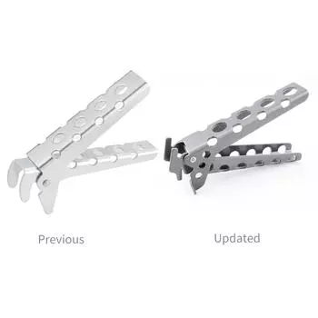 Ручка для сковороды Подъемник для кастрюли Захват Зажим для сковороды Зажим Посуда для кемпинга Держатель для горячей посуды Updated