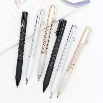 Ручка для снятия стресса с мягким покрытием для письма и быстросохнущими чернилами чёрный