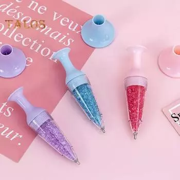 Ручка для создания искусственных алмазов в форме вазы, ручка для создания страз, многоразовая ручка для точек для нейл-арта, проекты для самостоятельного создания страз 3pcs фиолетовый