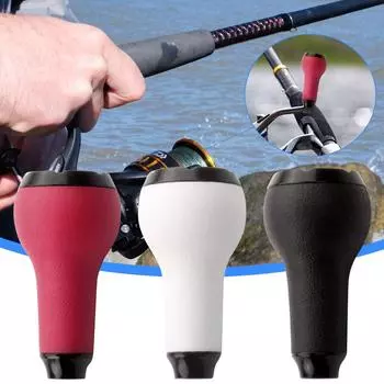 Ручка для спиннинговой катушки 27 мм, легкая сменная ручка для рыболовной катушки, противоскользящая ручка для рыболовной катушки, инструменты для самостоятельной сборки снастей красный