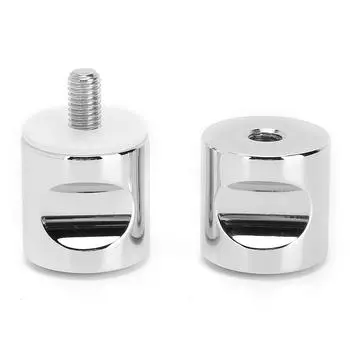 Ручка для стеклянной двери для душа с одним отверстием для ванной комнаты, ручка для шкафа, мебельные аксессуары