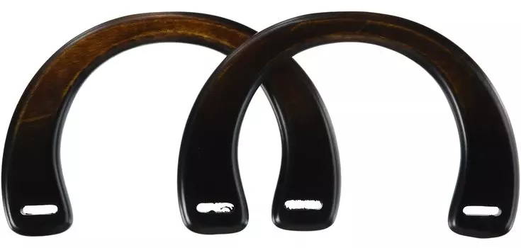 Ручка для сумки INAZUMA Woodworking, черная #26 BM-1819