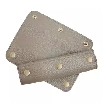 Ручка для сумки, оригинальный набор из 2 чехлов с ручкой, скрывает грязь и уменьшает покрытие, кожа, сумки, нескользящие - мягкие, царапины, нагрузка, унисекс, мужские,