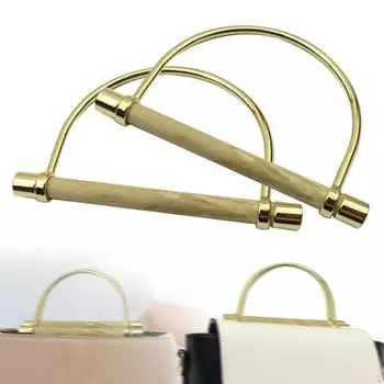 Ручка для сумки, прочные ручки для кошелька ручной работы для женщин, полукруглое плечо Color A