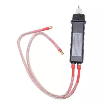 Ручка для точечной сварки 1600A, высокомощная медная проволока, самодельная регулируемая ручная ручка для точечной сварки на аккумуляторе O-type plug