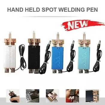Ручка для точечной сварки интегрированного типа, автоматический триггерный сварочный аппарат, аксессуар для аккумулятора 18650, машина для точечной сварки, аппарат для точечной сварки 1PC фиолетовый