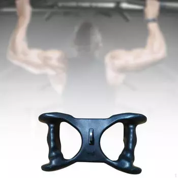 Ручка для тяги LAT, эргономичная рукоятка, тренажер для тренировок в спортзале, кабельный тренажер TPE, высокая 28.5x15.5x11cm