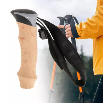 Ручка для трости для ходьбы, ручка для треккинговой удочки, легкая ручка для походной палки для скалолазания