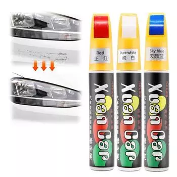 Ручка для удаления царапин на автомобиле, водонепроницаемая, компактная, портативная, эффективная, автомобильная, эффективная, ручка для подкраски царапин чёрный