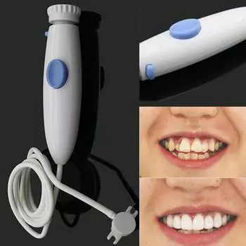 Ручка для ухода за полостью рта для ирригатора WP-100, стандартный шланг для воды, ручка для ухода за полостью рта, гигиенические полезные аксессуары белый