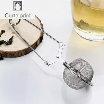 Ручка для заварки чая, шарик для чая, сферическая сетка, ситечко для чая, фильтр для кофе, трав, специй, диффузор, кухонный гаджет, нержавеющая сталь