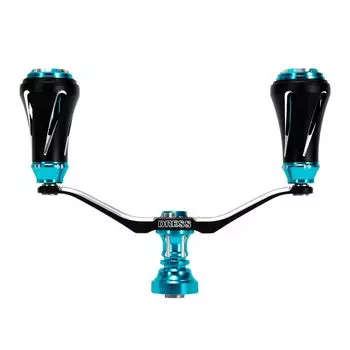 Ручка DRESS Custom W Vertex EVO для спиннинга DAIWA 100 мм бирюзового цвета рыболовная катушка Daiwa Custom легкая и прочная для использования слева и справа бирюзовый синий
