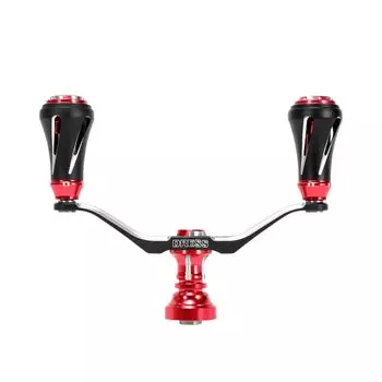 Ручка DRESS Custom W Vertex EVO для спиннинга DAIWA 90 мм, малиново-красная рыболовная катушка Daiwa, легкая и прочная, для использования слева и справа