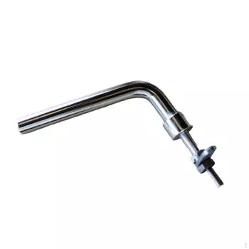 Ручка дверцы печи, металлическая, прочная, простая в установке, железная, сменный аксессуар для камина