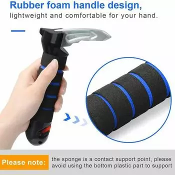 Ручка двери автомобиля для пожилых людей и инвалидов. Ручка поддержки автомобиля с синий