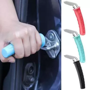 Ручка двери автомобиля для пожилых людей, нескользящая, переносная, с удобным захватом чёрный