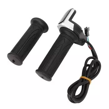 Ручка газа для электросамоката Удобная Водонепроницаемая Регулируемая Ручка газа с регулировкой скорости для электровелосипеда с ЖК-дисплеем