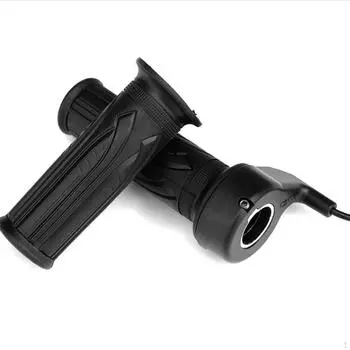 Ручка газа с тросиком Аксессуар Точный контроль скорости Черная Эргономичная Диаметр 22,2 мм Электронная